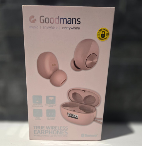 Auricolari goodmans rosa true - auricolari,